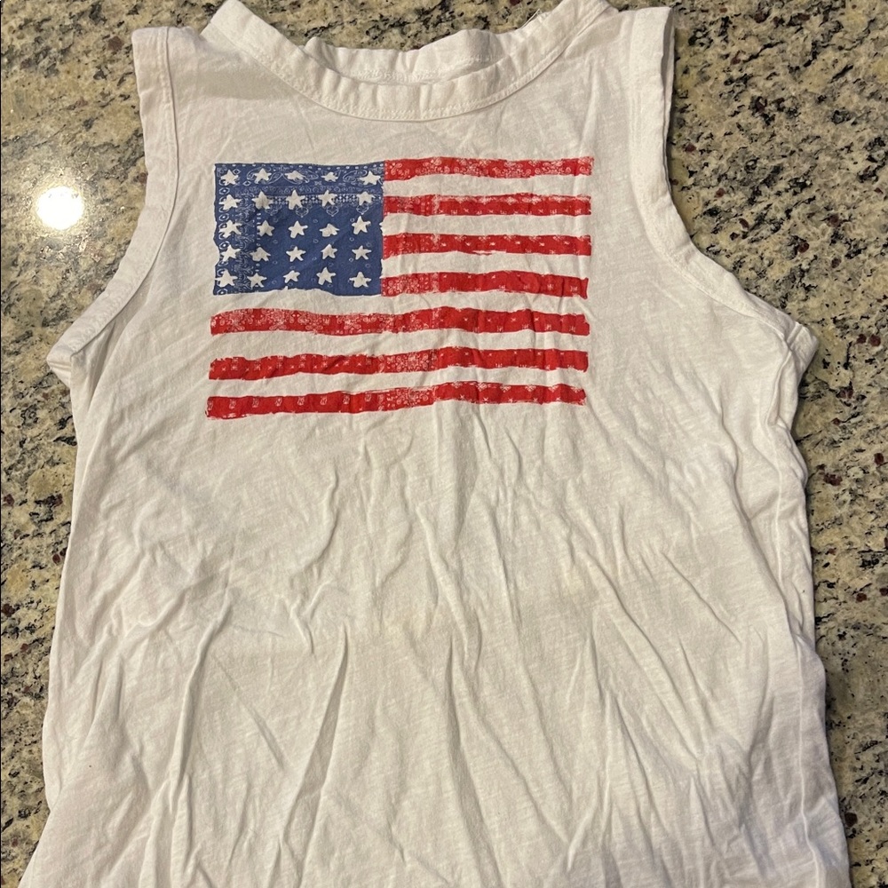 Lucky Brand Patriotic Sleeveless Top